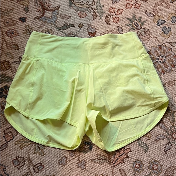 lululemon athletica Pants - Women's Yellow Shorts